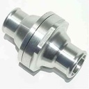 Meziere WN0071: Inline Thermostat Housing 1-1/4" Slip-On Hose Inlet