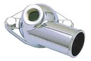 Trans Dapt 9468: Steel Water Neck 1966-75 Small Block Chevy V8