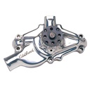 Edelbrock 8820: Victor Series Polished Aluminum Water Pump for 1955-1972 Chevy Small Block Cars & Trucks