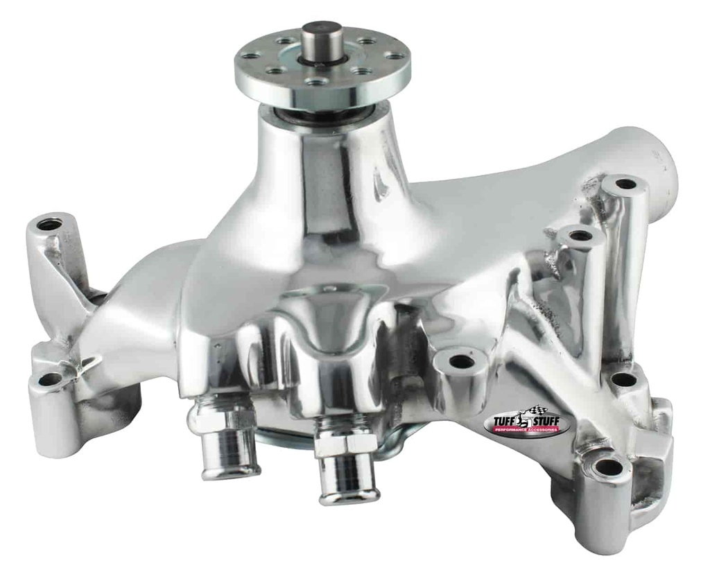 Tuff Stuff 1459NA: SuperCool Water Pump Chrome Big Block Chevy