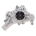 Edelbrock 8821: Victor Series Polished Aluminum Water Pump for 1969-1987 Small Block Chevy and 90° V6