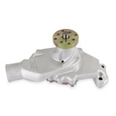 Weiand 9208: 9208 Action +Plus Aluminum Water Pump for Small Block Chevy, Short [Satin Finish]