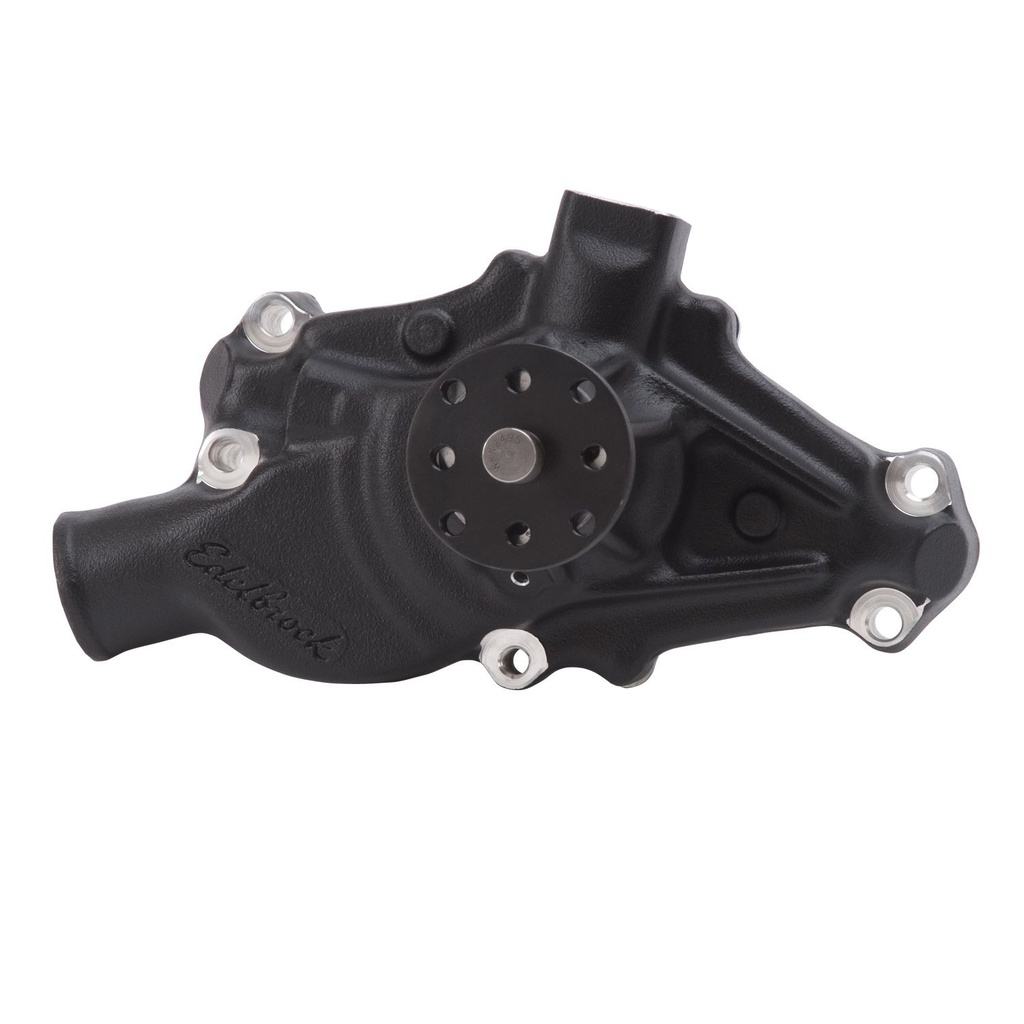 Edelbrock 88103: Victor Series Black Aluminum Water Pump for 1955-1972 Chevy Small Block Cars & Trucks
