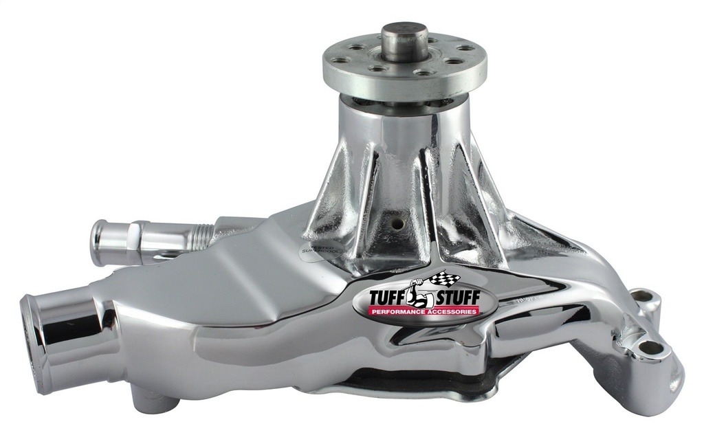 Tuff Stuff 1635ND: SuperCool Water Pump Polished 1984-91 Chevy Corvette V8