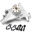 Blueprint Engines BPP67265: BPP67265 Aluminum Mechanical Water Pump, Chevy SB, Long, Standard Rotation, Satin