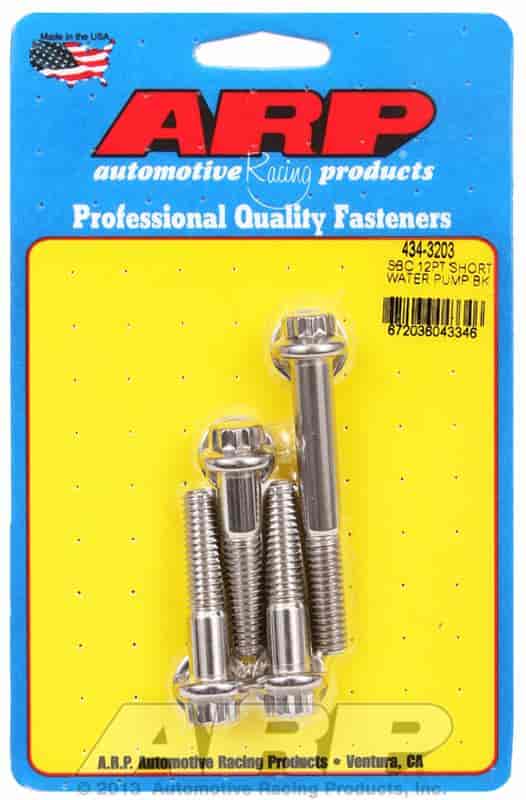 ARP 434-3203: Water Pump Bolts Small Block Chevy
