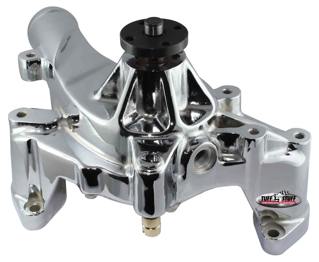 Tuff Stuff 1421AA: SuperCool Water Pump Chrome 1965-76 Ford 390/427/428 FE