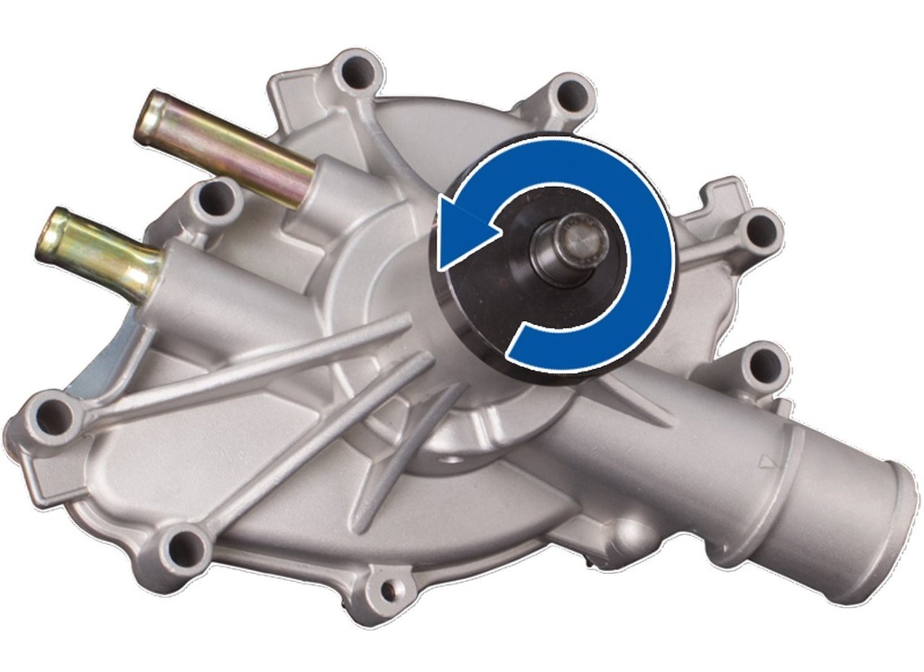 March Performance P2173: P2173 Ultra Series Ford, Mercury, 289,302,351W Driver Side Inlet Aluminum Water Pump