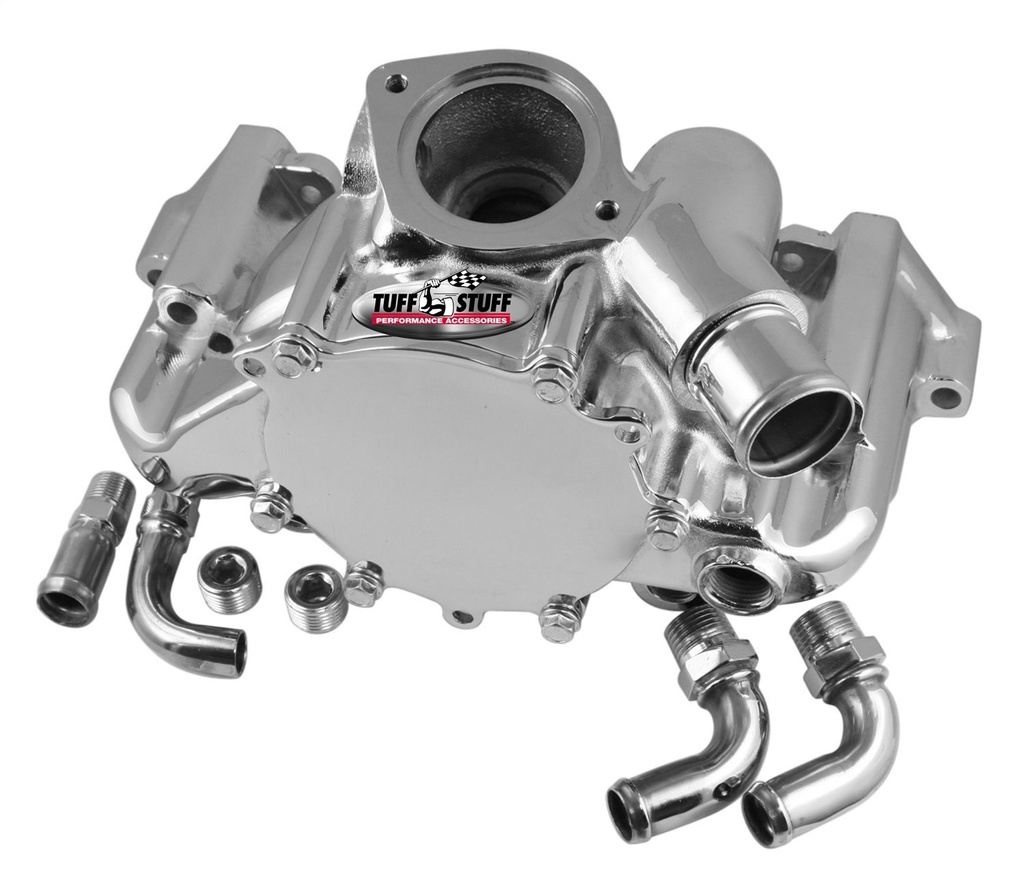 Tuff Stuff 1362B: Standard Water Pump Polished 1992-97 GM 350 LT1
