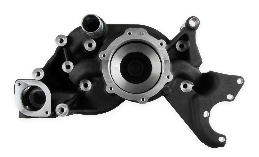 Holley 97-224: 97-224 LS COOLING MANIFOLD BLACK-A/C Delete