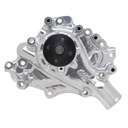Edelbrock 8849: Victor Series Polished Aluminum Water Pump for 1970-1979 Ford Cleveland 351C/M & 400
