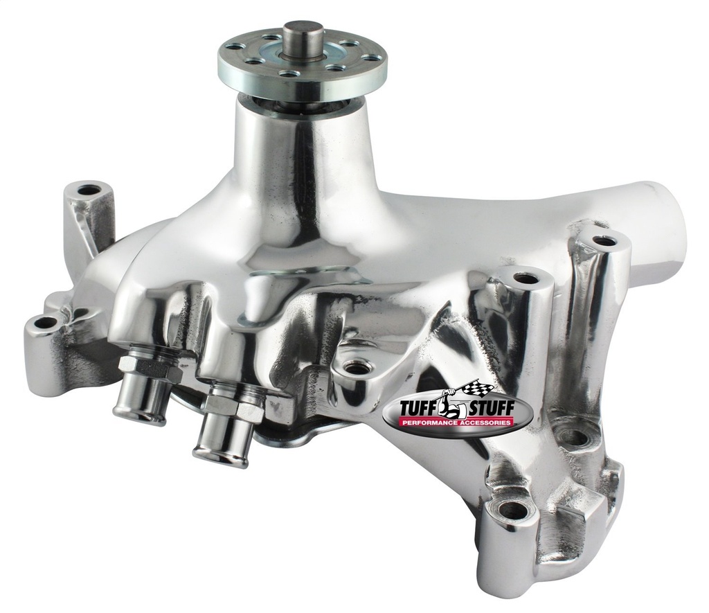 Tuff Stuff 1461AA: SuperCool Water Pump Chrome 1969-85 Big Block Chevy