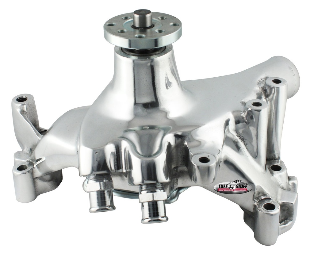 Tuff Stuff 1459NB: SuperCool Water Pump Polished Big Block Chevy