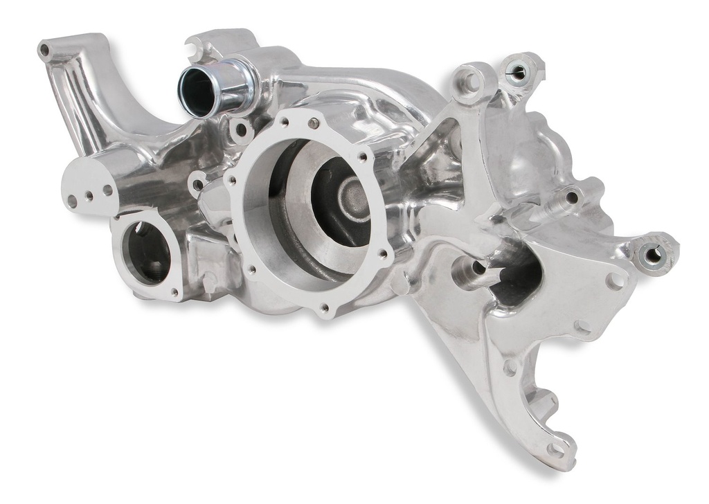 Holley 97-165: 97-165 LS COOLING MANIFOLD POLISHED