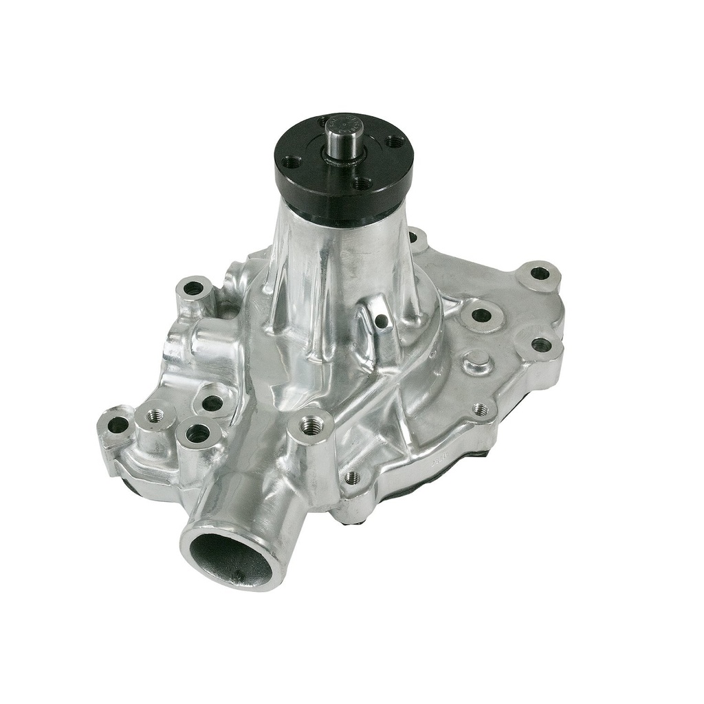 Top Street Performance HC8049P: HC8049P Mechanical Water Pump, Aluminum, Polished, SBF (289, 302, 351W) P/S Outlet