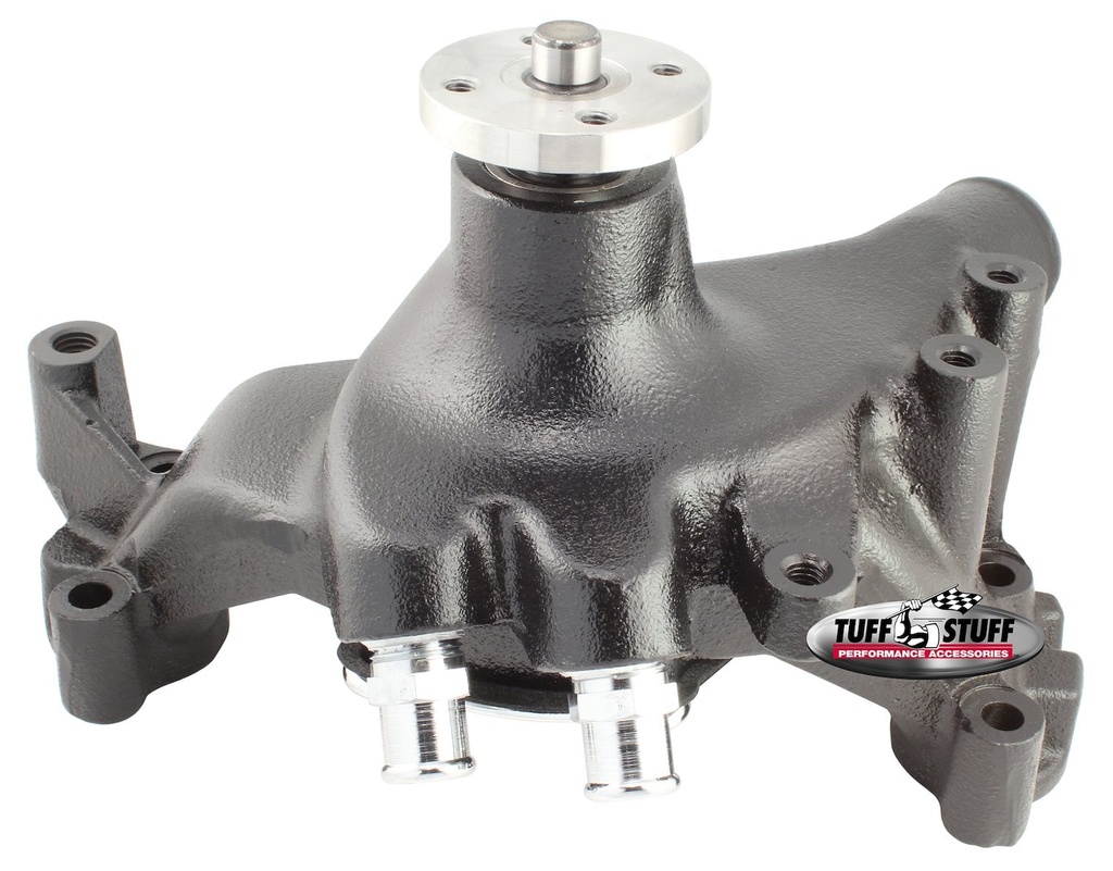 Tuff Stuff 1493NC: SuperCool Water Pump Black Powder Coated 1988-95GM Pick Up Truck 454