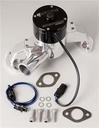 Meziere WP312U: 300 Series Electric Water Pump with Idler Pulley Small Block Ford