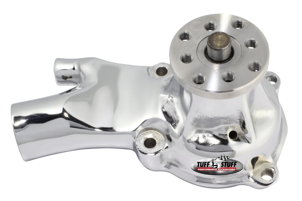 Tuff Stuff 1529A: Standard Water Pump Chrome 1963-84 GM V6