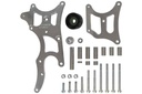 ICT Billet 551777: Alternator and Power Steering Bracket Kit - LS Truck OEM Location