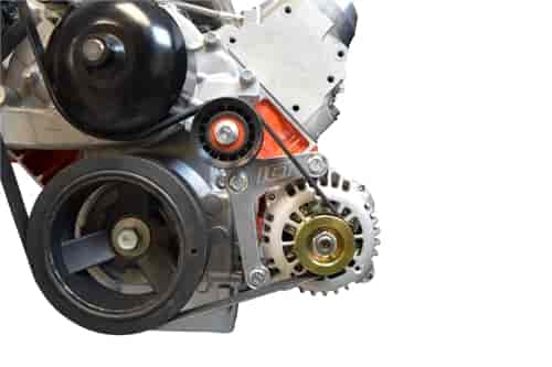 ICT Billet 551667-2: LS Low Mount Alternator Bracket Kt