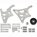 ICT Billet 551577-3: LS High Mount Alternator and Power Steering Pump Bracket Kit