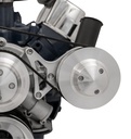 March Performance 30035-09: Custom Series Power Steering Bracket Kit Ford 302-351W