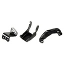 Goodmark 4012289692S: GMK4012289692S Power Steering Pump Brackets 1969-1972 All Small Block V8 Chevrolet 3-Piece Set