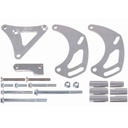 ICT Billet 551136-3: LS HD Alternator-Only Bracket Kit for Remote-Mount Water Pump