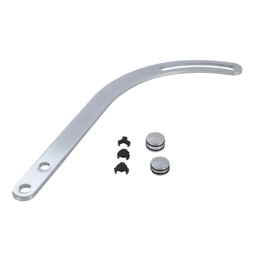Spectre 42263: Chrome Alternator Bracket Pre-1968 Small Block Chevy