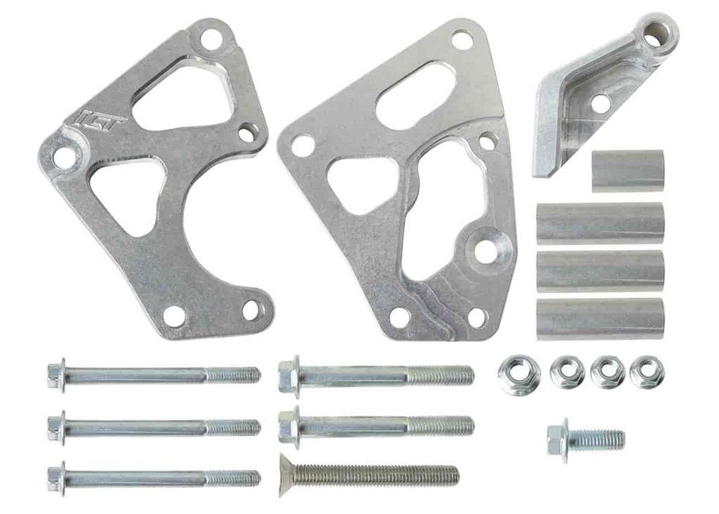ICT Billet 551885-1: 551885-1 LS G8 Caprice Power Steering Bracket Kit LS2 LS3 L76 L77 L98