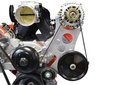 ICT Billet 551362-3: LS High Mount Alternator and Power Steering Pump Bracket Kit