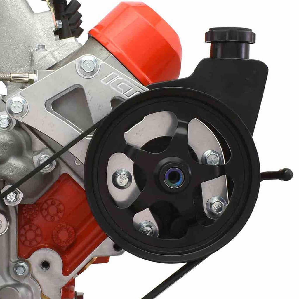 ICT Billet 551321-LS013: Type 1 Saginaw Power Steering Pump Bracket Kit [GM Truck, LS Swap]