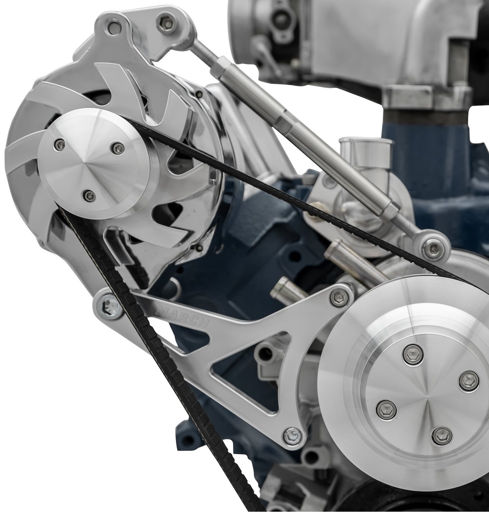 March Performance 30025: Ultra Series Alternator Bracket and Tensioner Ford 302