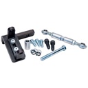 Flaming River FR1612: Precision Steel Power Steering Pump Bracket Small Block Chevy
