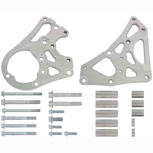 ICT Billet 551125-1: Power Steering Pump Bracket Kit [GM Corvette LT4]