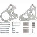 ICT Billet 551125-1: Power Steering Pump Bracket Kit [GM Corvette LT4]