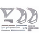 ICT Billet 551136-2: LS HD Alternator-Only Bracket Kit for Remote-Mount Water Pump
