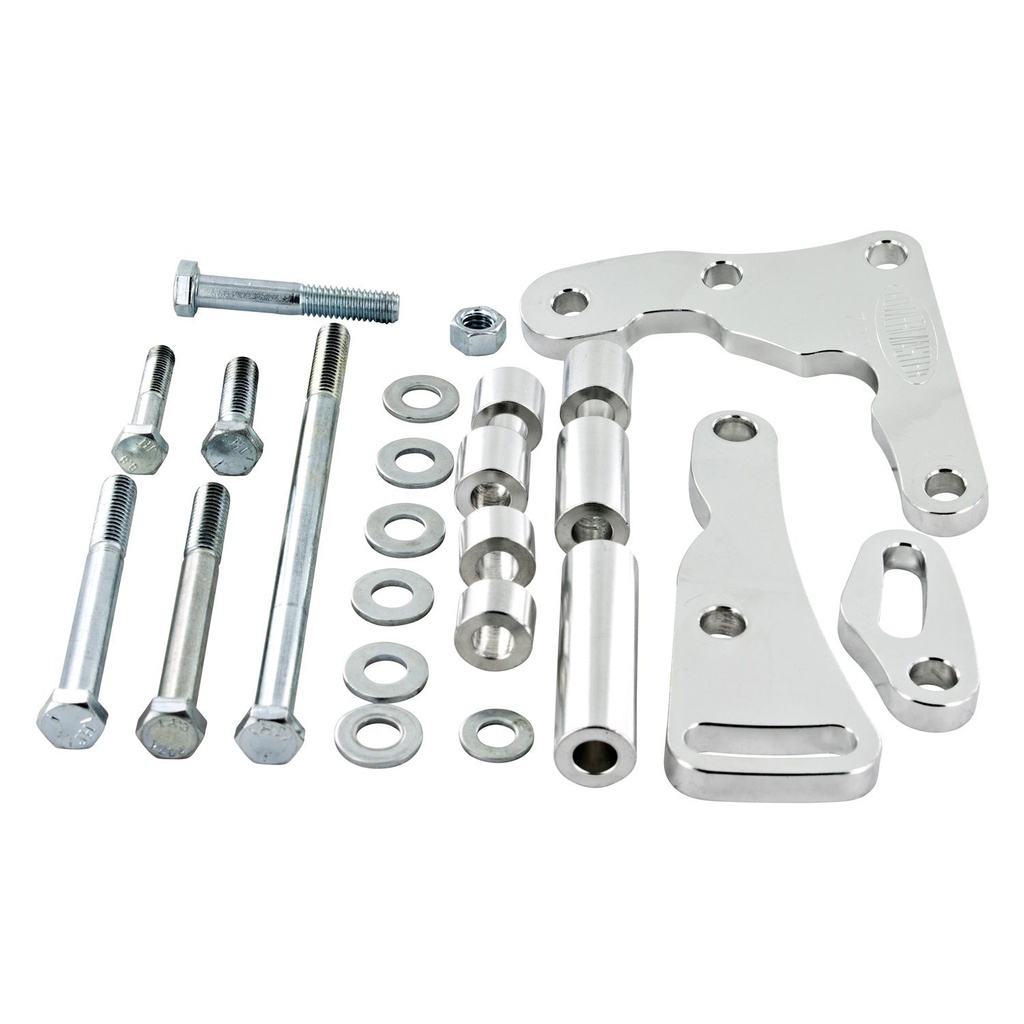 Powermaster 722: High Mount Alternator Bracket Small Block Chevy