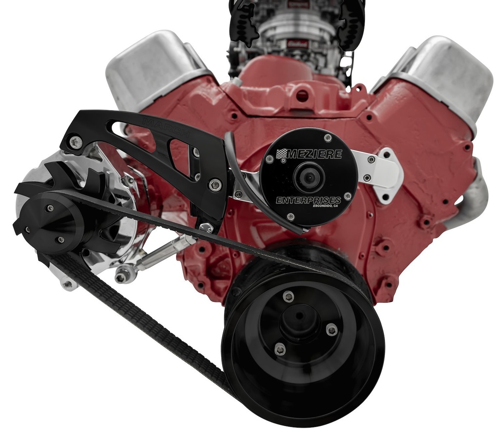 March Performance 22015-08: Chevy Small Block Serpentine Drive Kit Without Power Steering