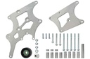 ICT Billet 551796-3: 551796-3 LS BMW E46 Swap Alternator & Power Steering Bracket Kit Truck LS3 5.3L 6.0L