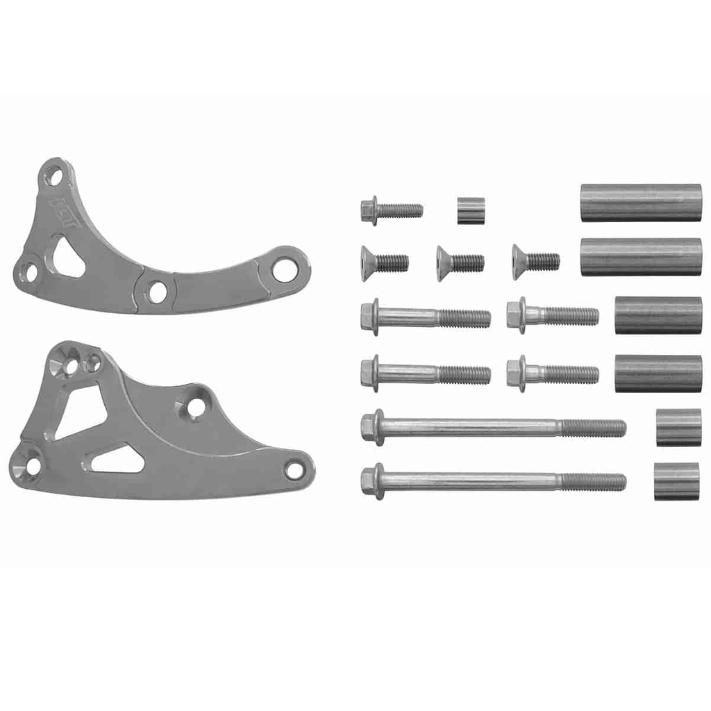 ICT Billet 551587-LS013: High Mount Tight Fit LS-Series GM Pickup Truck/SUV Alternator Bracket Kit