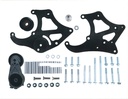 ICT Billet 551474-2B: 551474-2B Sanden 508 A/C Compressor Bracket Kit for 1998-2002 Chevy Camaro LS1, 2004-2006 Pontiac GTO LS1 [Black]