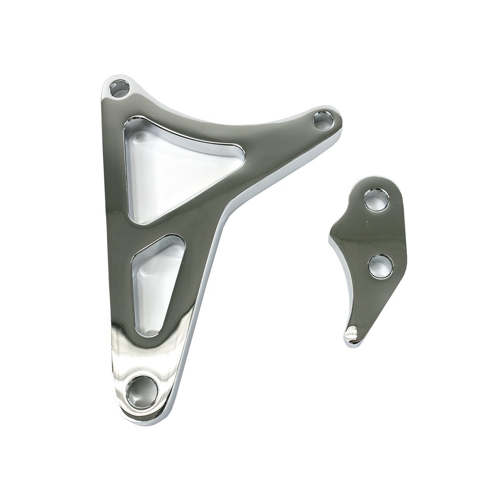Top Street Performance JM9111C: JM9111C Alternator 1G Bracket, Aluminum Ford Small Block, Chrome