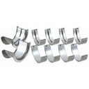 Sealed Power 4926MA10: Main Bearing Set 1972-1980 Small Block Chevy 400 V8 [.010 in.]