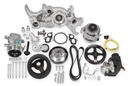 Holley 20-205: 20-205 Mid-Mount Complete Accessory Drive Kit for GM Gen-V LT Engines [Cast Damper]
