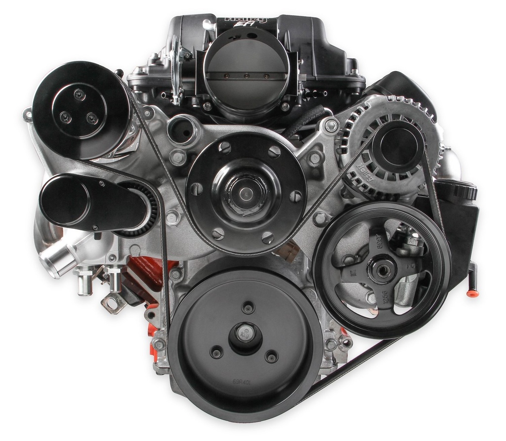 Holley 20-180: 20-180 LS Premium Mid-Mount Complete Accessory Drive Kit