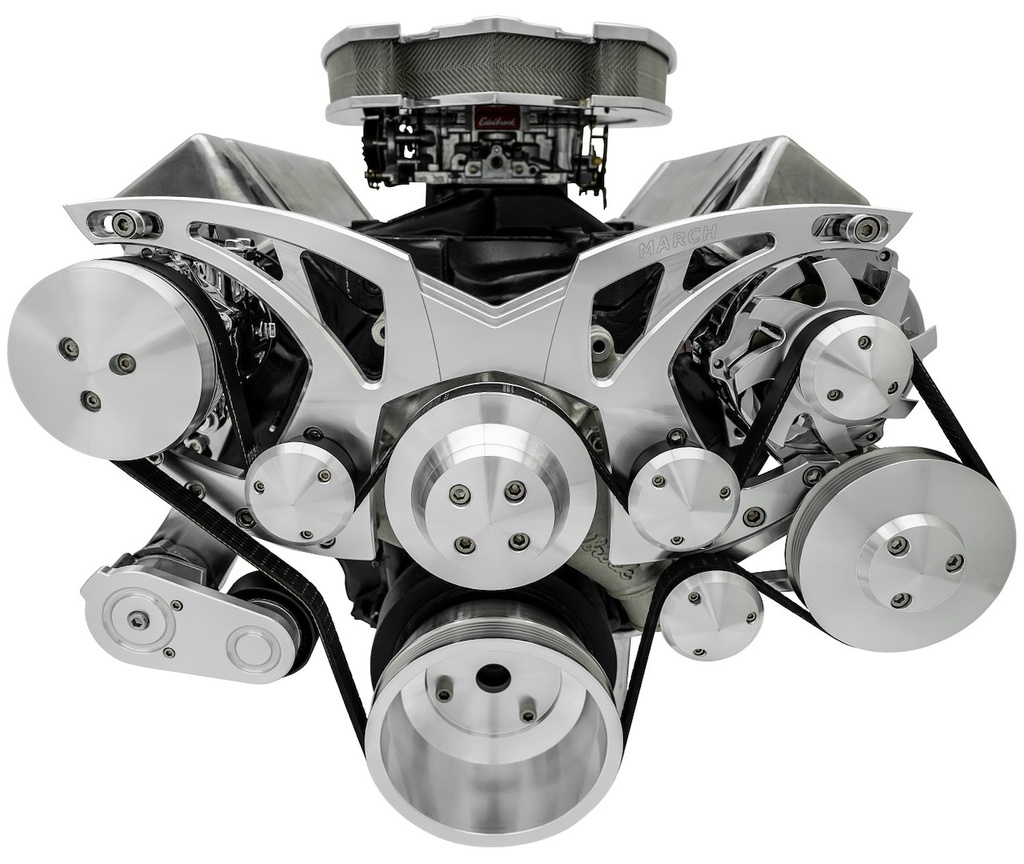 March Performance 30275: 30275 Big Block Ford All Inclusive Style Track Serpentine System (AC/PS/ALT)