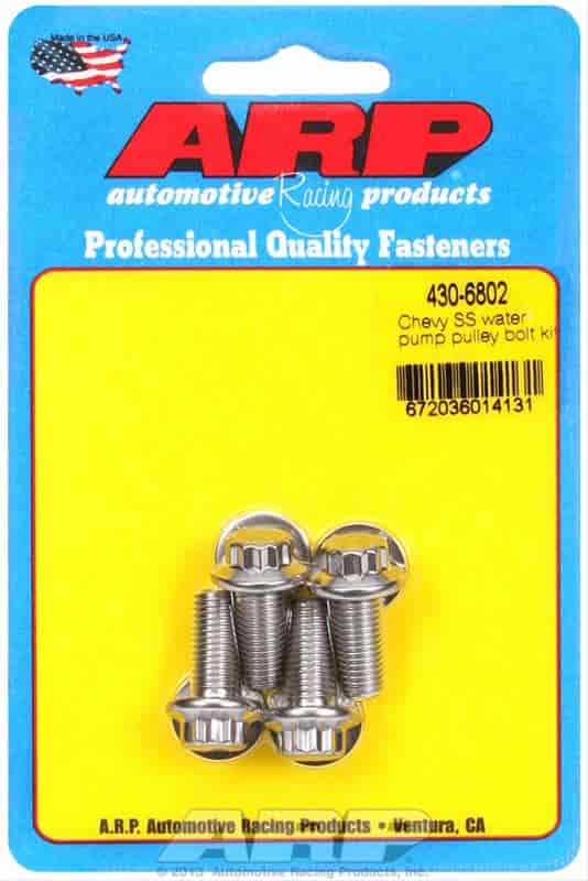 ARP 430-6802: Water Pump Pulley Bolts 12-Point