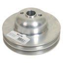 Borgeson 801150: Two Row Add On Crank Pulley Ford 292/312 Y-Block Motors Machine Finish Aluminum