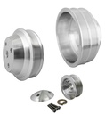 March Performance 7330: Serpentine Conversion Pulley Set - High Water Flow Ratio Big Block Chevy